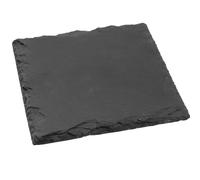 Raykce Turtle Basking Platform, Tortoise Accessories Slate Reptile Platform Pad Aquarium Mat Feeding Dish Resting Decoration for Tortoise Lizard Snake Frog Gecko Snails(Black)