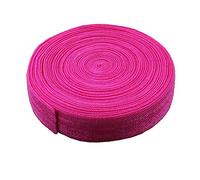 RAYLINE-DO RayLineDo® Hot Pink 15-Yard Flat Elastic Sewing Ribbon Band Stretch Webbing for DIY Craft Accessories