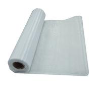 RayLineDo® 50cm X 50M Organza Roll Soft Sash Fabric Wedding Chair Cover Bows Table Runner for Party in White
