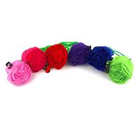 RayLineDo® Expandable Shopping Rose Bags Reusable Grocery Shopping Tote Bags Convenient Grocery Bags and Handy, Shopping Travel Bags -3 PACK!