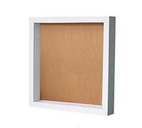 RayLineDo® White 3D Deep Picture Photo FrameDisplay Memory Box For Specimen Medals Preserved Fresh Flower Quilling Paper Work (Square 12inch)