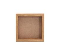 RayLineDo® Wood-Like Plastic 3D Deep Picture Photo Frame Display Memory Box for Specimen Medals Preserved Fresh Flower Quilling Paper Work (A4)