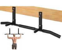RayLove Wall Mounted Pull Up Bar, Heavy Duty Pull Up Bar For Home Gym Upper Body Strength Training Workout Equipment(Carbon Black)