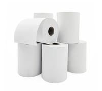 Raylu Paper - 10 Rolls Premium Thermal Paper 57 x 55 mm for POS, Adders, Thermal Printers, Cash Registers, Mandrel: 12 mm, White, Bisphenol Free (10 Rolls 57 x 55 mm)