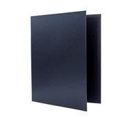Raylu Paper - 2 D Ring Binder A4 Folder with Rings for Document Storage Size 33.5cm high x 26cm Wide (Black, Spine 40mm)