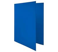 Raylu Paper® - 25mm 4 D-Ring Binder - A4 File Cabinet with Rings for Storing Documents, A4 Size 33.5cm High x 26cm Wide and 4cm Thick Spine (Dark Blue)