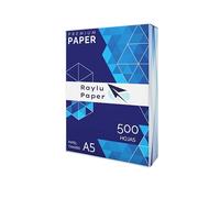 RAYLU PAPER - A5 80 g 500 Sheets of Premium Multipurpose Paper for Laser, Inkjet and Copier Printers, for Office and Home