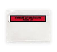 Raylu Paper® - Pack of 100 A6 Clear Self Seal Document Wallets for Mailing List