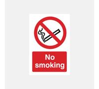 Raymac No Smoking Graphic Sign - Size: Medium