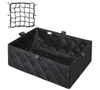 RAYMACE Bike Basket Liner & Cargo Net, Reusable Thickened Lining Bicycle Basket Accessory Fits Most Bikes and E-Bike Baskets