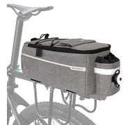 RAYMACE Bike Rear Rack Bag with Tail light, Bike Truck Cooler Bag for Warm or Cold Items