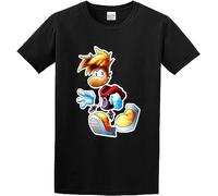 Rayman Religion T-Shirt Graphic Printed Mens Tee Shirt Black
