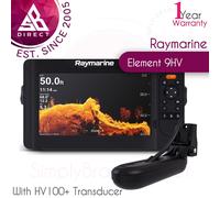 Raymarine Element 9HV & HV-100+ Transducer│9" Display CHIRP Sonar/GPS/GNSS│IPx7