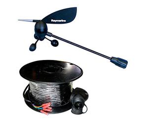 Raymarine Short Arm Vane Wind Transducer - Black