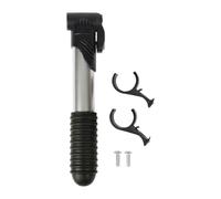 Raymond Bicycle Hand Pump Mini Bicycle Pump for Inflating Wheels of All Types of Bikes/Mountain Bikes/Suitable for Small/Big Valve Length 21 cm - Supplied with Attachment