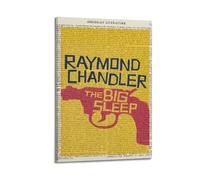 Raymond Chandler The Big SleepClassic Aesthetic Poster Decorative Painting Canvas Wall Art Living Room Poster Bedroom PaintingFrame-style 20x30inch(50x75cm)