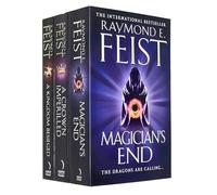 Raymond E. Feist Chaoswar Saga 3 Books Collection Pack Set (A Crown Imperilled, Kingdom Besieged, Magician''s End)