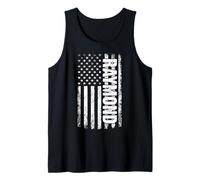 Raymond Personal Name American Flag Retro Men Women Funny Tank Top
