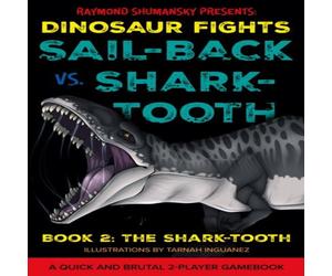 Raymond Shumansky Sail-back vs. Shark-tooth Paperback Book in White Raymond Shumansky White