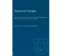 Raymond Tanghe : Bibliography of Canadian Bibliographies/Bibliographie des Bibliographies Canadiennes: Supplement 1962 & 1963