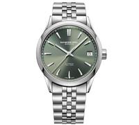 Raymond Weil Freelancer 40mm Date Green Dial & Stainless Steel Watch