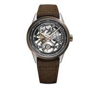 Raymond Weil Freelancer Men's 42mm Brown Dial Automatic Leather Strap Watch