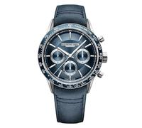RAYMOND WEIL Freelancer Men's Automatic Chronograph Watch, Blue Dial, Leather Strap 43.5 mm (Model: 7741-SC3-50021)