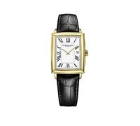 Raymond Weil Ladies Analogue Swiss Quartz Watch with Leather Strap 5925-PC-00300