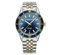 Freelancer Diver Mens Two-Tone Gradient Blue Dial 42.5 mm