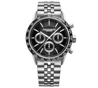 Raymond Weil Men's Freelancer 43.5 Chronograph Automatic Bracelet Strap Watch, Silver