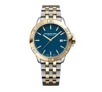 Raymond Weil Tango Classic Men's 41mm Blue Dial & Two Tone Bracelet Watch
