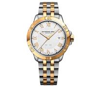 Raymond Weil Tango Men's 41mm White Dial Two-Tone Stainless Steel Watch