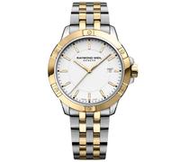 Raymond Weil Tango Men's 41mm White Dial Two-Tone Stainless Steel Watch