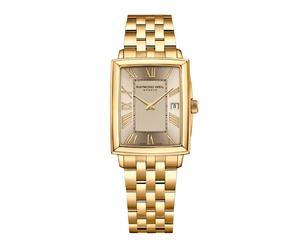 Raymond Weil Toccata Champagne Dial & Yellow Gold PVD Bracelet Watch