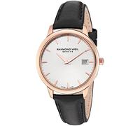 Raymond Weil Women's 5388-PC5-65001 Toccata Analog Display Swiss Quartz Black Watch, Quartz Watch