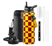 RAYMYLO 1.2L Insulated Water Bottle, Triple Wall Vacuum Stainless Steel