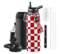 RAYMYLO 1.2L Insulated Water Bottle, Triple Wall Vacuum Stainless Steel