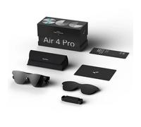 RayNeo Air 4 Pro AR/XR Glasses, HDR10 Display, Vision 4000 Chip, 201" Virtual Cinema, Audio by Bang & Olufsen, 3D Movies & Gaming Smart Glasses for iPhone 17, 16, 15/Android/Mac/Steam Deck/PS4/5
