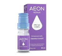 Rayner AEON REPAIR - Eye Drops for Moderate to Severe Dry Eye & After Surgery Discomfort - With Vitamin A & E, Contact Lens Friendly, 10ml