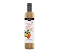 Rayner's Organic Raw Apple Cider Vinegar, 6 x 750 ml - Organic, Raw, Unfiltered, Good for Your Gut, Gluten-Free & Vegan