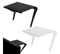 Rayong 2Pcs Tv Shelf, TV Screen Top Shelf, Adjustable Monitor Top Shelf, TV Top Storage Bracket for Flat Screen TV Computer (White and Black)