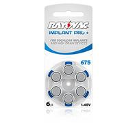 Rayovac 675 IMPLANT PRO+ Hearing Aid Battery - 1x Blister