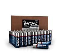 Rayovac AA Batteries, Alkaline Double A Battery, 72 Count
