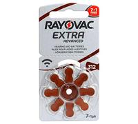Rayovac Extra 312-80 Hearing Aid Batteries, 10 x 8 Batteries
