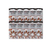 Rayovac Extra 80-PACK Hearing Aid Batteries Featur