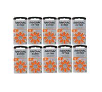 Rayovac Extra 80-PACK Hearing Aid Batteries Featuring Sound Fusion Technology | Size 13