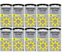 Rayovac Extra 80-Pack Hearing Aid Batteries Size 10 Featuring Sound Fusion™ Technology