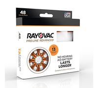 Rayovac Extra Advanced Hearing Aid Batteries 13 (60 Batteries)
