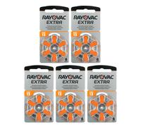 Rayovac Extra Advanced Hearing Aid Batteries, Size 13, Orange Tab, PR48, Pack of 30 ? Frustration Packaging