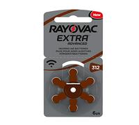 Rayovac Extra Advanced Hearing Aid Batteries, Size 312, Brown Tab, PR41, Pack of 30 - Frustration Packaging